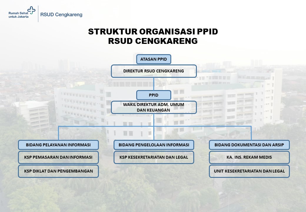 Struktur Organisasi PPID RSUD Cengkareng
